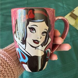 Disney Snow White Mug with Pink and Red Design